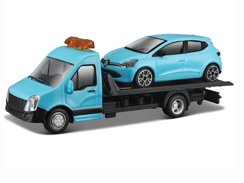 Bburago odtahovka a Renault Clio 1:43